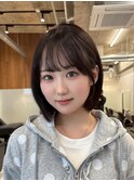韓国風ミニボブ