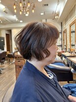 美容室ポール 西葛西店(PAUL)&nbsp;レイヤーカット×白髪ぼかしカラー20代30代40代50代