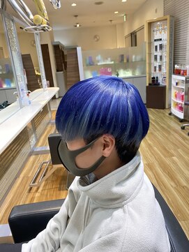 ドイ(DOI) ブルー×ライトブルー