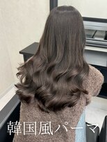 エース 梅田(ace)&nbsp;コテ巻き風パーマ /韓国風パーマ/デジタルパーマ/レイヤーカット