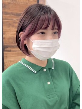 ルアン 上通り(ruen) 熊本ショート ショートカット インナーカラー 20代30代40代