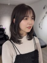 エトワ 中央店(etoi)&nbsp;大分ミディアムボブレイヤー軽め韓国レイヤーくびれスタイル