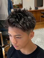 ザデイトウキョウ 表参道 青山(THE DAY TOKYO)&nbsp;表参道駅MEN’S/ニュアンスパーマ/刈り上げセンターパート