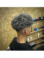 グラウンドタイガー(GROUNDTIGER) スペインカール×メッシュハイライト