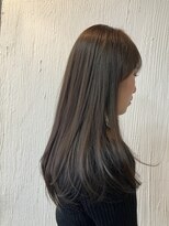 シエル Cielヘアーサロン ブリーチなしオリーブグレージュ