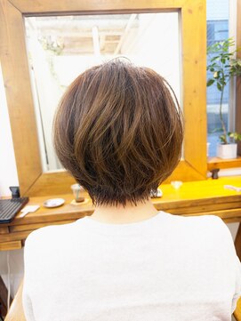 ニューラインギンザ(New-Line 銀座) 透明感ショート