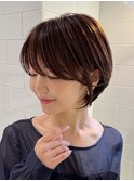 ショートショートボブショートヘア大人ショート耳掛けショート
