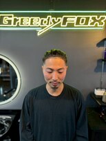グリーディーフォックス 三軒茶屋(GreedyFOX) 波巻き/マッシュパーマ/ウルフ/ハイライト<理容室>三軒茶屋