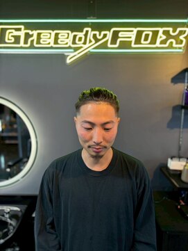 グリーディーフォックス 三軒茶屋(GreedyFOX) 波巻き/マッシュパーマ/ウルフ/ハイライト<理容室>三軒茶屋