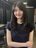 【秋の艶髪】カット+透明感カラー+超音波髪質改善トリートメント