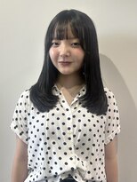 ラパンセ ブラン(LA PENSEE BRUN)&nbsp;艶髪ストレート×に合わせレイヤーカット