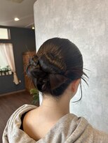ミルクティ(Milk tea)&nbsp;ロングのヘアセット
