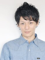 ヘアーサロン ラフリジー(Loufreasy) カジュアル・ビジネス両方OKな2way黒髪ツーブロックショート！