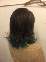 カタチヘアー(HAIR) 。。。。。。。。。アオミディアムレイヤーノカタチ。。。。。。