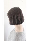 ミニボブ×ラベンダーアッシュ