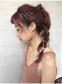 ねじねじツインポニー