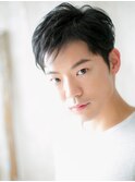 刈り上げ＆ツーブロックのウェットショートb