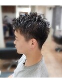 メンズ刈り上げショート
