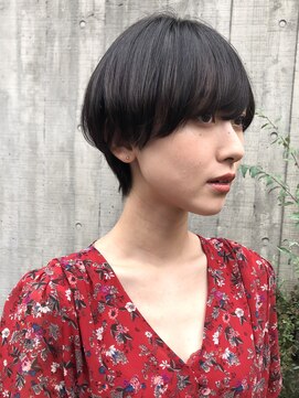 ミィ 表参道(mee.) 【mee.】 就活カラー ショートマッシュ