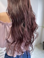 リアン(Lien)&nbsp;Lien☆ピンクラベンダー×ブリーチなしダブルカラー