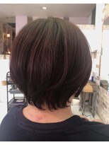 ドゥ スタイル 三国ヶ丘店(Duex Style)&nbsp;【ハイライトブリーチ×カラーON】高彩度レッドcolor