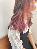 ノチ(Noci)&nbsp;【和田寧々】インナーカラーピンク/ピンクカラー/秋カラー