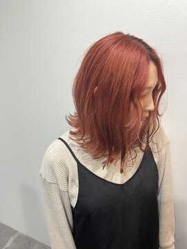 エムドットヘアーサロン(M. hair salon) 濃いピンク