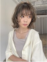 ヘアサロンエム フィス 池袋(HAIR SALON M Fe's) 顔周りレイヤー×シースルーバング