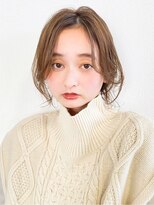 ルピナス(Lupine.)&nbsp;顔まわりカット/小顔/ブラウンベージュ