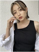 ロンドローズ 名古屋(Lond damaskRose)&nbsp;【Lond damaskRose 】下野　ラインボブ×インナーが雰囲気抜群♪