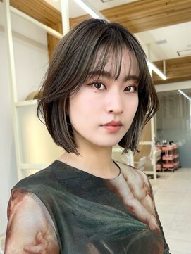 アフロートリノ(AFLOAT Leino) 【修】20代30代40代◎透明感カラー×ボブ