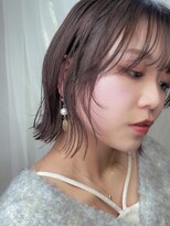 メイカ(MEIKA) #フェミニティボブ#シアーグレージュ#波巻きカール1