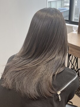 オリンテ バイ レシッド 表参道(orente by rcid) 髪質改善モテ髪ワンカール×ブリーチなしシアーカラーグレージュ