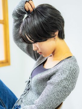 ベンジー 代々木上原店(benji) 艶のあるモテマッシュショート　20代30代40代　3