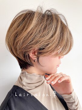 ヘアーサロン凛 くびれショート　丸みショート