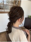 #結婚式ヘアアレンジ