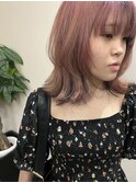 白髪の魅力を引き出す×ウルフインナーカラー