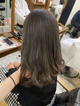 ボアップ 新居浜店(boappu) #透明感カラー#グレージュカラー#ベージュカラー