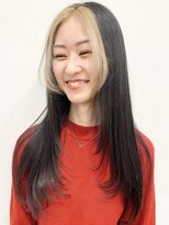 モリオフロムロンドン 松戸店(Morio from London)&nbsp;【松戸　石山】バングブリーチ前髪カラーロングシャギー