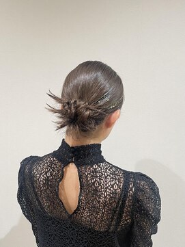 フェイス 石川町 (FACE) ボブでもできるヘアアレンジ/結婚式お呼ばれヘア/結婚式ヘア