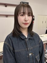 ルックアット(Look at)&nbsp;【Lookat】20代30代40代アッシュオリーブくびレイヤーニュアンス