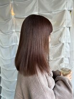 イロ(iro*) ☆大人似合わせ髪質改善チョコレートブラウンミディ