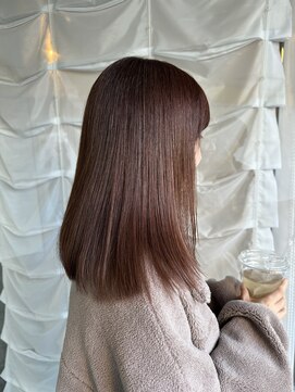 イロ(iro*) ☆大人似合わせ髪質改善チョコレートブラウンミディ