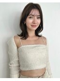 小顔&目力アップ効果抜群/大人女性にオススメ！くびれミディアム