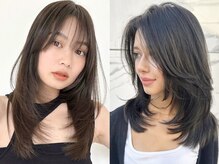 レーヴバイフィガロ(REVE by FIGARO)の雰囲気（#REVEのレイヤーカットは1分で巻けます[河内花園/白髪ぼかし]）