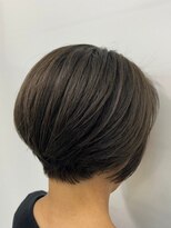 インパークス 江古田店(hair stage INPARKS)&nbsp;ショートボブ/グレージュカラー/白髪活かし［江古田/江古田駅］