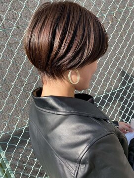 バサ 花小金井店(BASSA) ショートカット×ひし形ショートボブ×前髪あり20代30代40代 a