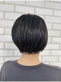 丸みショートボブ