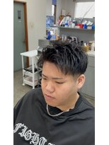 ヘアフォーラム アップバングフェード