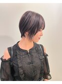 ショート/ハイライト/白髪ほがし